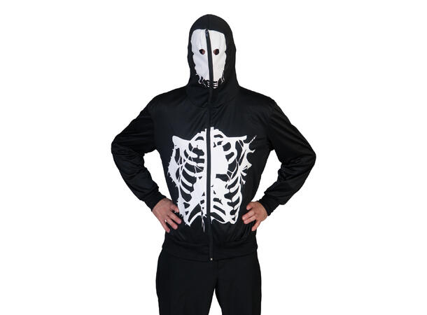 Hettegenser - Skjelett og Spøkelse 1 Hoodie Herre 