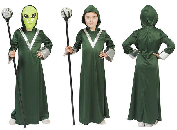 Kostyme - Green George 1 Kappe med hette