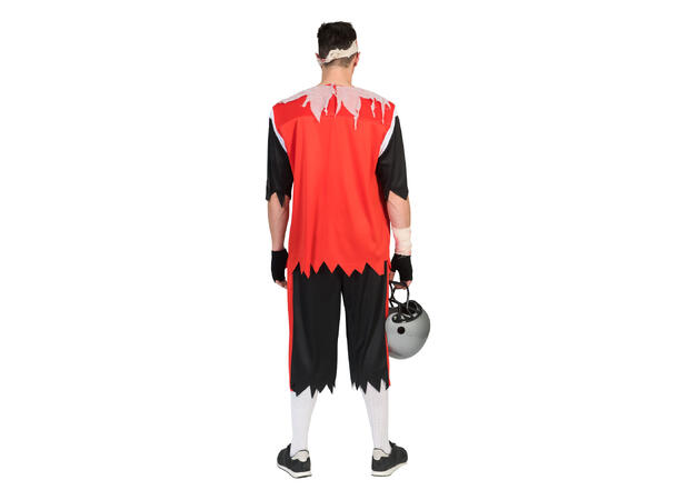 Kostyme - Zombie - Fotballspiller 1 Skjorte og shorts