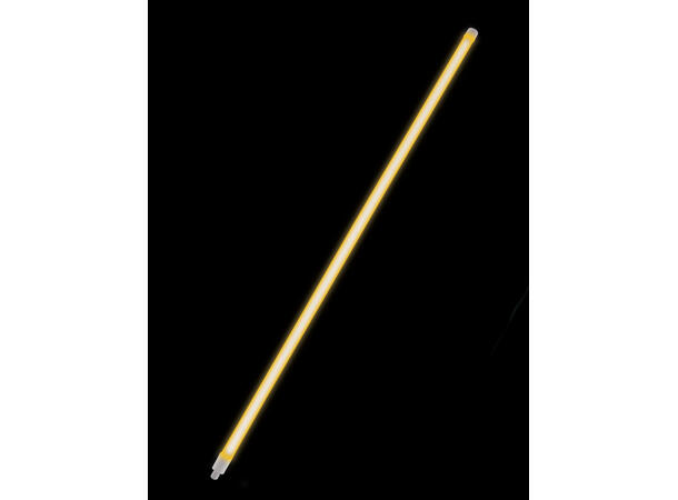 LED Lysrør - Gul Mål: 1,2m - 2,6cm diameter - 16W