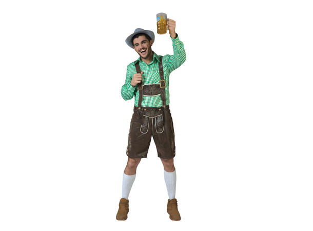 Lederhosen - Oktoberfest - Anton 1 Shorts med seler