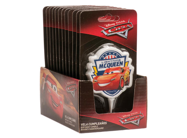 Lynet McQueen - Cars 2D kakelys 1 Kakelys på pinne - 7,5cm