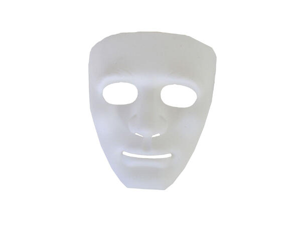 Maske - Hvit 1 Maske