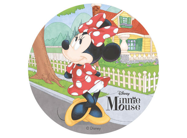 Minnie Mus 1 spiselig kakeskilt - 20cm
