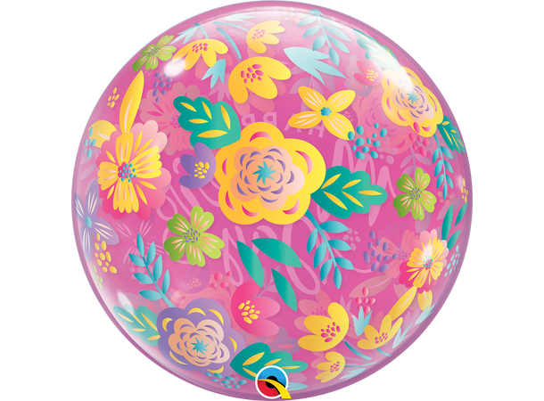 Mothers day Colorful Floral 1 Bubbleballong - 56cm (22")