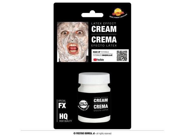 Sminke - Latex - Hvit Krem 1 beholder 30ml 