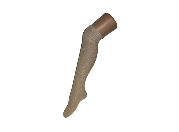 Sokker - Lange - Beige 1 Par - 53cm - Str 42-46