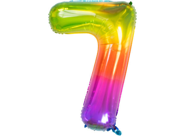 Tallballong - Yummy Gummy - 7 1 Folieballong - 86cm (34")