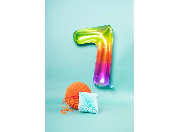 Tallballong - Yummy Gummy - 7 1 Folieballong - 86cm (34")