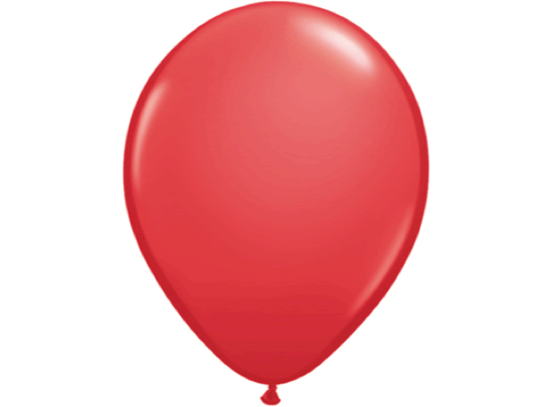11R Red ST 6 gummiballonger - 28cm (11")