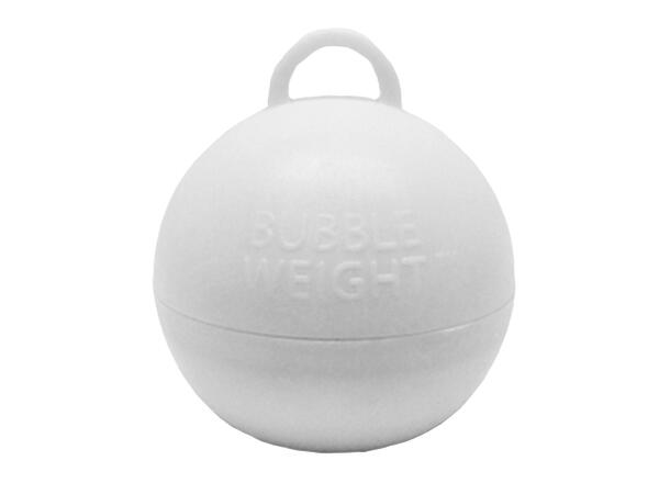 1 Bobler Hvit Ballongvekt - 35g