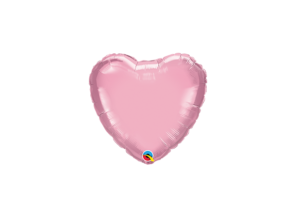 4H Pearl Pink (Bulk) 1 Folieballong - 10cm (4")