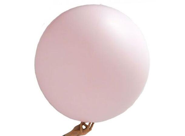 Ballongball folie - Pastell Rosa 1 Folieballong - 81cm (31")