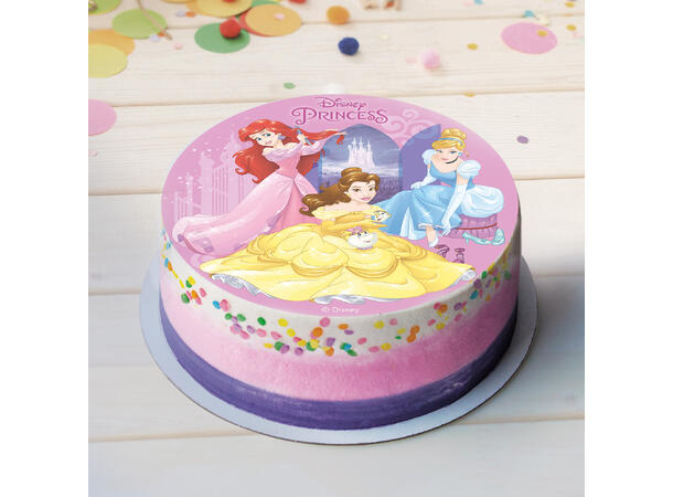 Disney Prinsesse 1 spiselig kakeskilt - 20cm