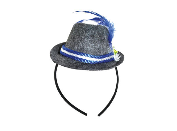 Hatt, Tyrol - Oktoberfest - Mini 1 Minihatt på tiara