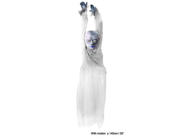 Hengende dukke med lys - Batterier inkl 1 Hengedekorasjon i plast - 140cm