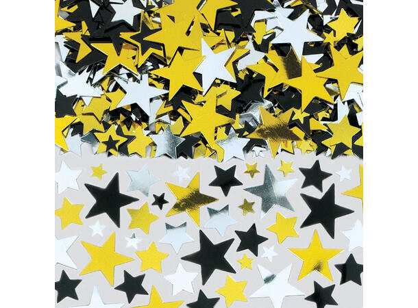 Hollywood - Stars 1 Pose foliekonfetti - 70g