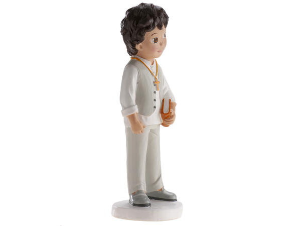 Konfirmasjon - Animert stil - Gutt 5 1 Kakefigur i plast - 16,6cm