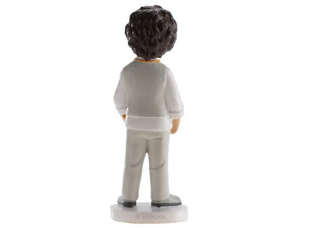 Konfirmasjon - Animert stil - Gutt 5 1 Kakefigur i plast - 16,6cm