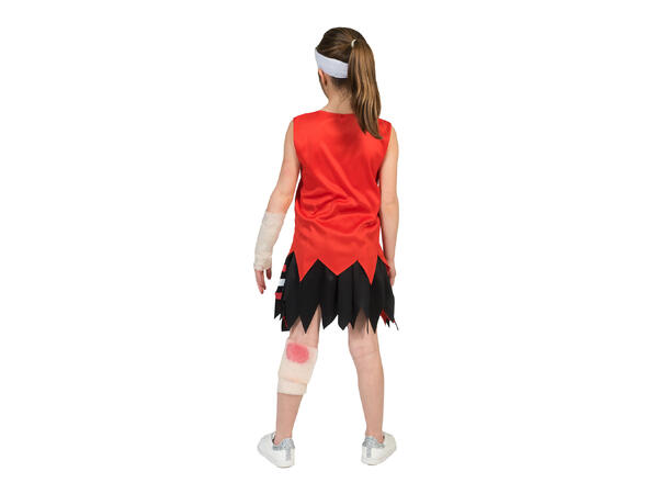Kostyme - Zombie - Cheerleader 1 Kostyme - Jente - Str 164