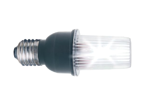 LED strobelyspære Sokkel: E27 (Stor lyspære) - 1W