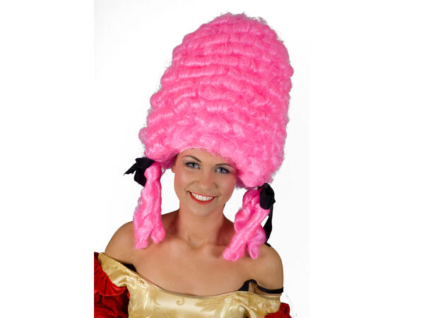 Parykk - Pompadour - 12 Farger 1 Parykk - Lys Rosa