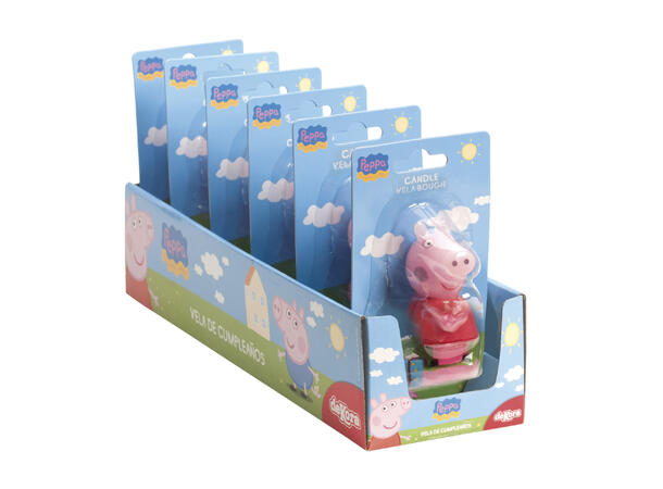 Peppa Gris 3D kakelys 1 Kakelys på fot - 8cm