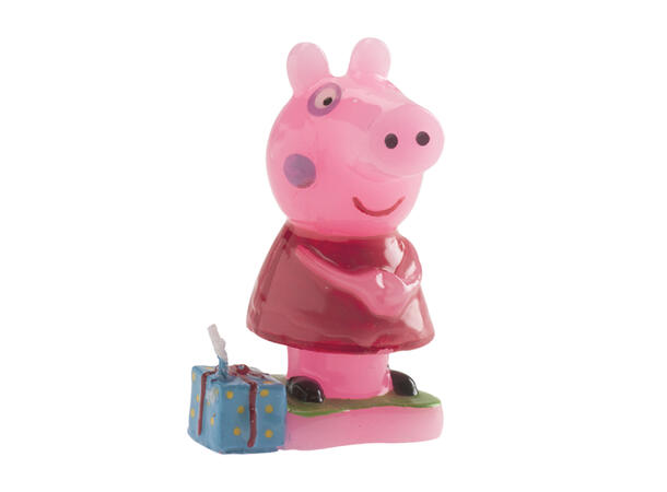 Peppa Gris 3D kakelys 1 Kakelys på fot - 8cm