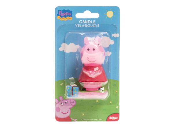 Peppa Gris 3D kakelys 1 Kakelys på fot - 8cm