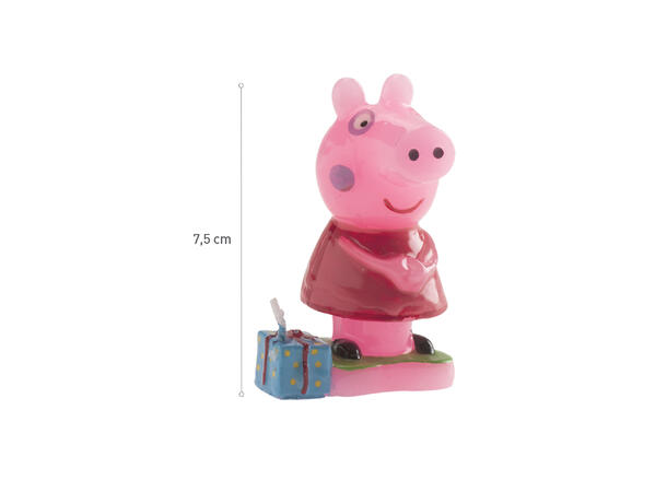 Peppa Gris 3D kakelys 1 Kakelys på fot - 8cm