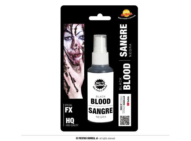 Sminke - Blod - Sort 1 Sprayflaske - 60ml 
