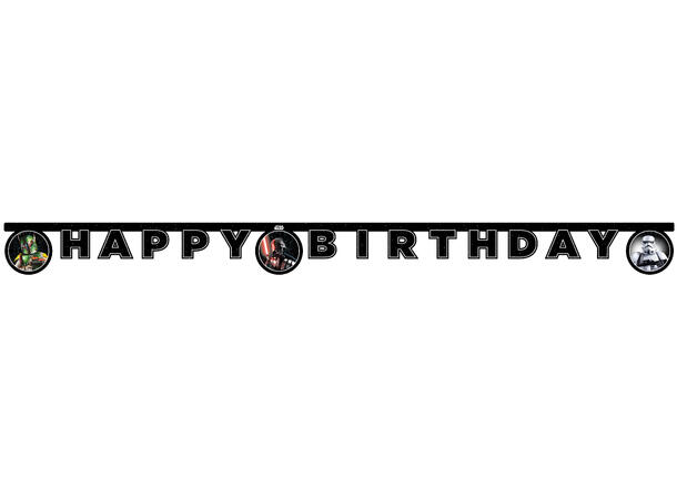 Star Wars Galaxy 1 FSC - "Happy Birthday" - Leddbanner