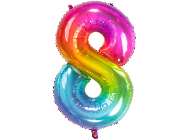 Tallballong - Yummy Gummy - 8 1 Folieballong - 86cm (34")