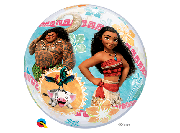 Vaiana (Disney) 1 Bubbleballong - 56cm (22")