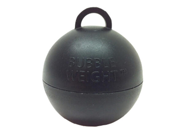 1 Bobler Sort Ballongvekt - 35g