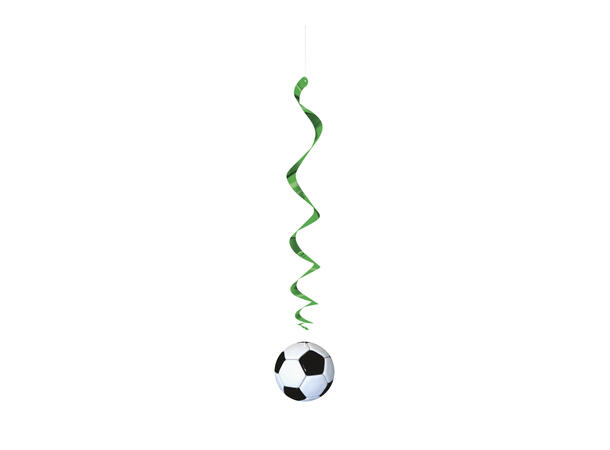 3D Fotball 3 Hengedekorasjoner - 66cm