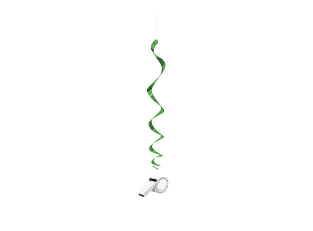 3D Fotball 3 Hengedekorasjoner - 66cm