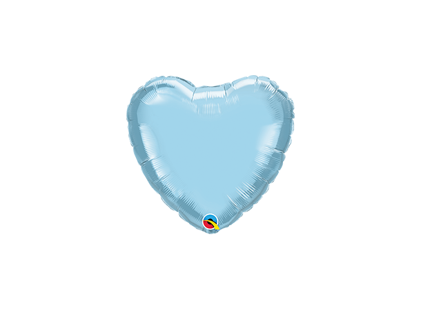 4H Pearl Light Plue (Bulk) 1 Folieballong - 10cm (4")