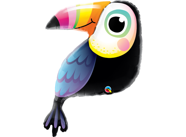 Colourful Toucan 1 Stor folieballong - 104cm