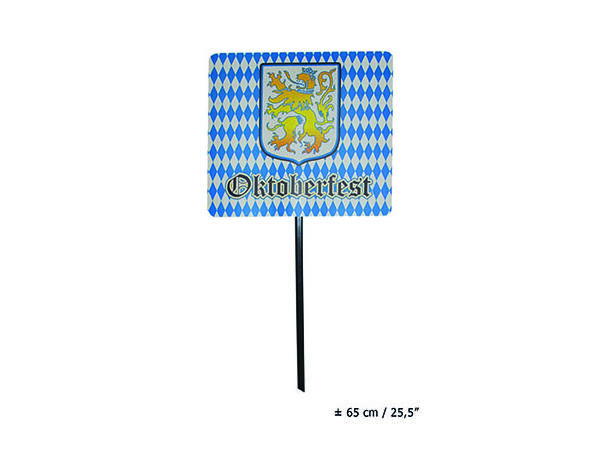 Hageskilt - Oktoberfest 1 Skilt - 65cm