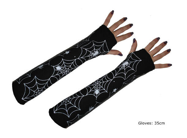 Hansker - Fingerløse - Spindelvev 1 Par - 35cm