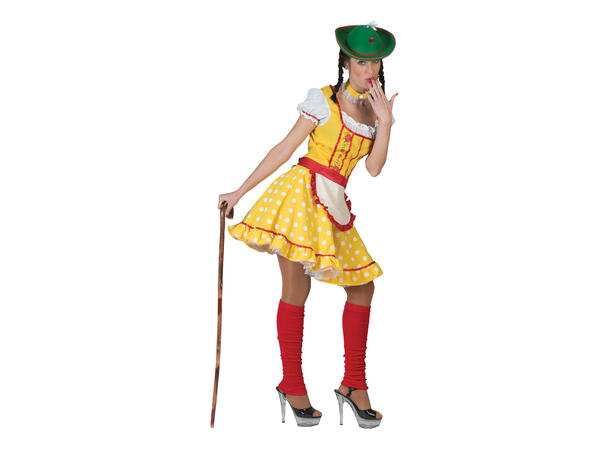Kjole - Oktoberfest - Babette 1 Kjole, Forkle og halspynt 