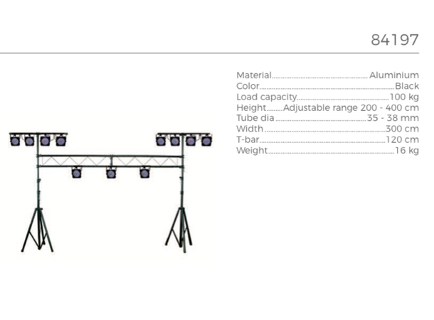 Lysrigg Høyde 100-180cm