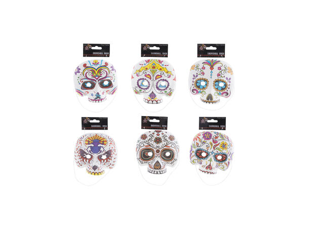 Maske - Day of the Dead - Assortert 1 Maske