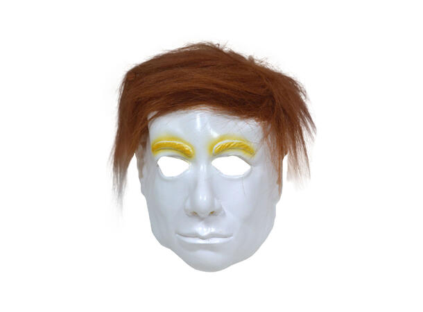Maske - Hvitt Hår - Latex 1 Maske