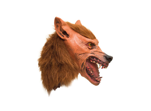 Maske - Ulv - Gul 1 Maske