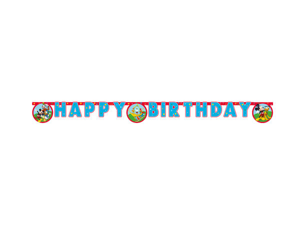 Mickey Rock The House 1 FSC - "Happy Birthday" - Leddbanner