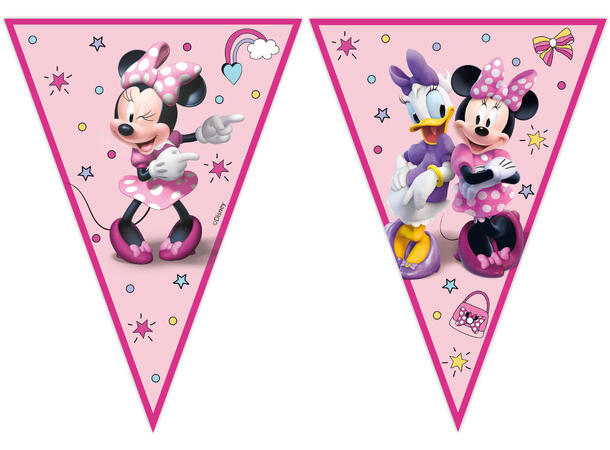 Minnie Junior 1 FSC - Papir flaggbanner (9 flagg)