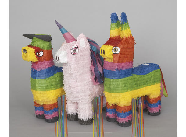 Pinatasortiment - Fiesta 6 Pull Pinata