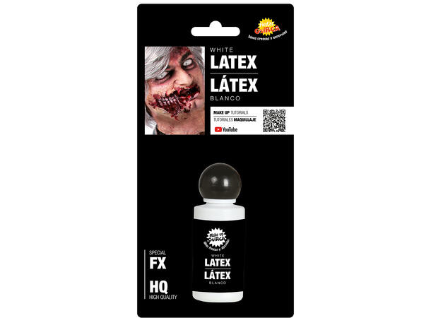 Sminke - Latex - Hvit 1 Stk - 28ml 